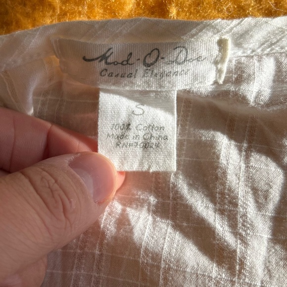 Mod • O • Doc | 100% Cotton Blouse - Picture 7 of 7